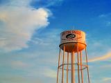 Water Tower At Sunset P1010397